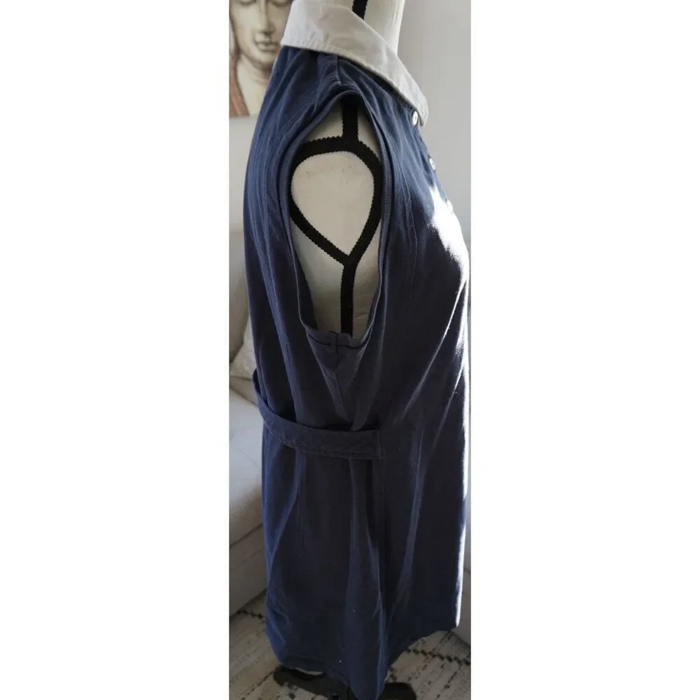 Brooks Brother Pro Sports Women's Blue Sleeveless Tennis Dress - Size XL - Picture 12 of 12